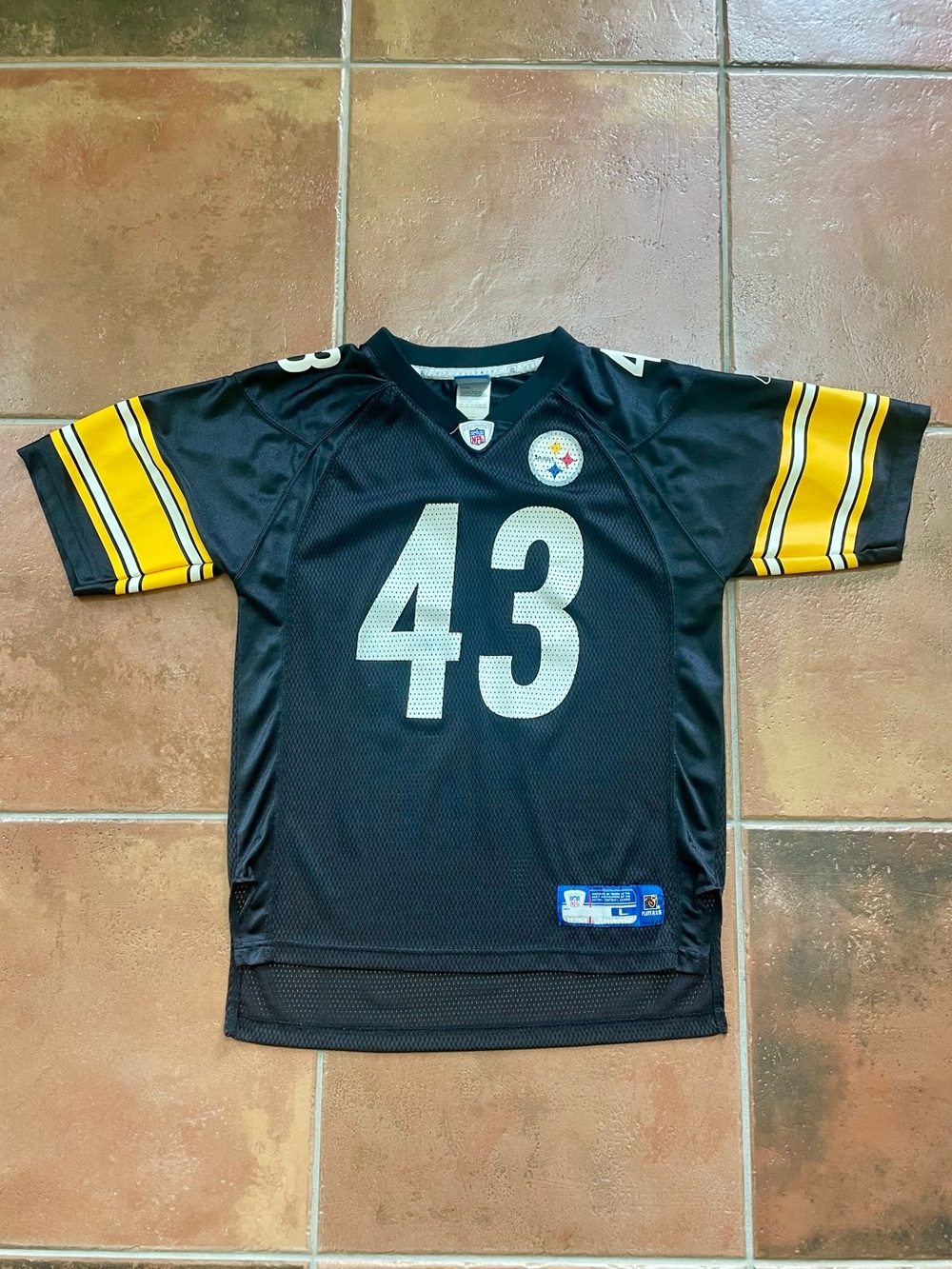 Steelers Polamalu Jersey 🖤💛youth L